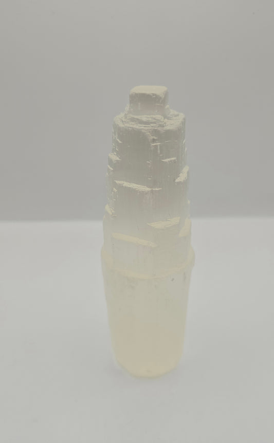 Selenite Energy Cleansing Tower-6 inch