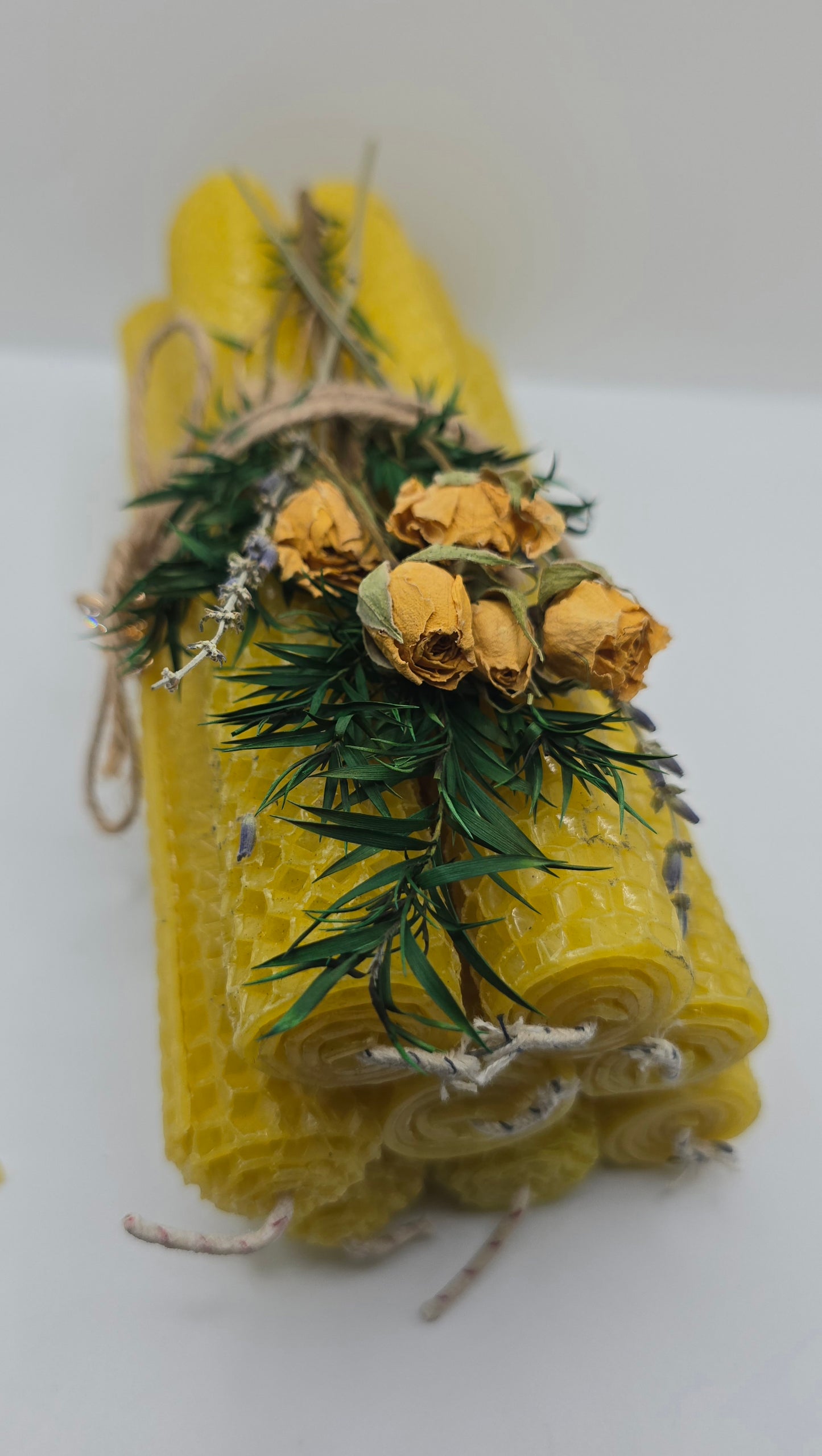 Beeswax Ritual Candles- Handmade Hand-Rolled Cleansing, Manifestation & Sacred Altar use