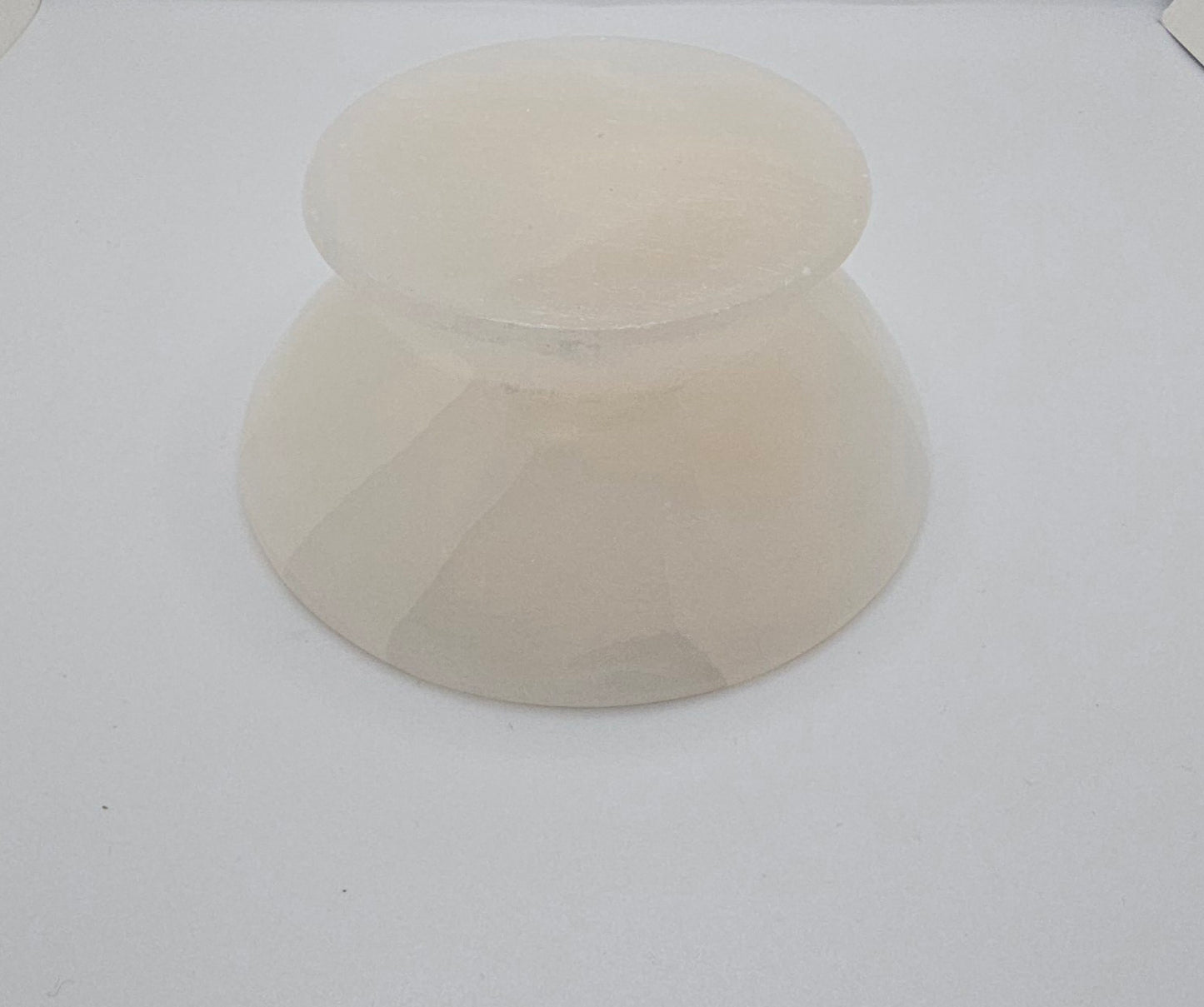 Selenite Charging Bowl- Crystal Cleansing + Energy Purification (Crystals Not Included)