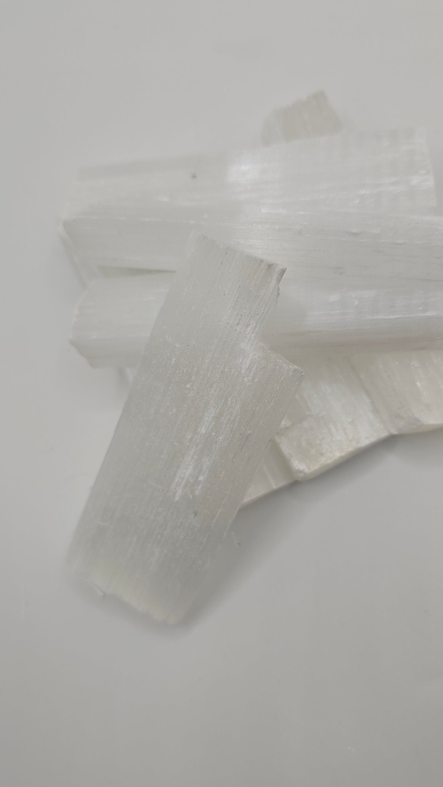 Natural Selenite Wand| Energy cleansing Crystal|